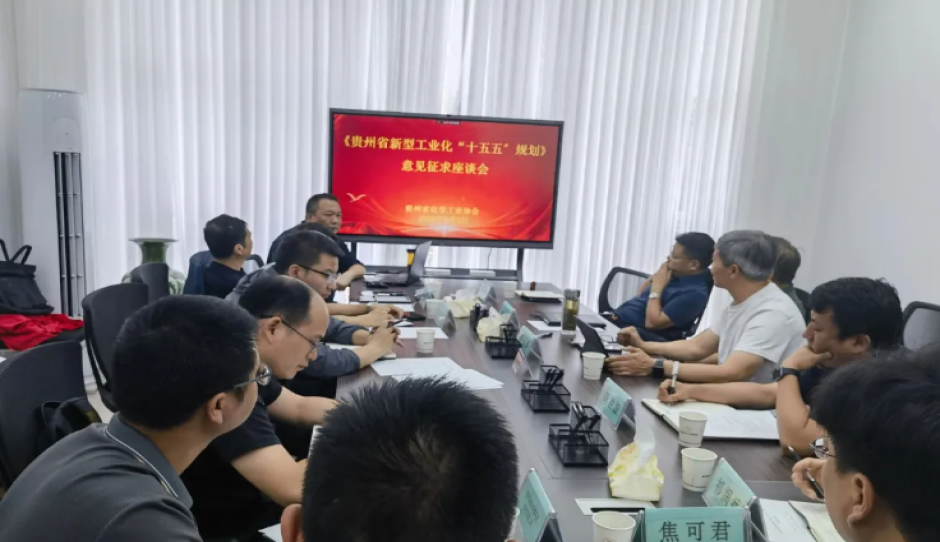贵州省化工协会召开征求《贵州省新型工业化“十五五”规划》意见座谈会
